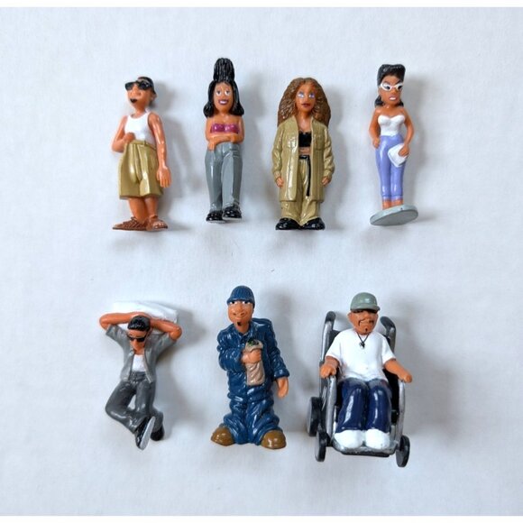 Vintage Homies Figure lot of 7 Y2K David Gonzales - Picture 1 of 3